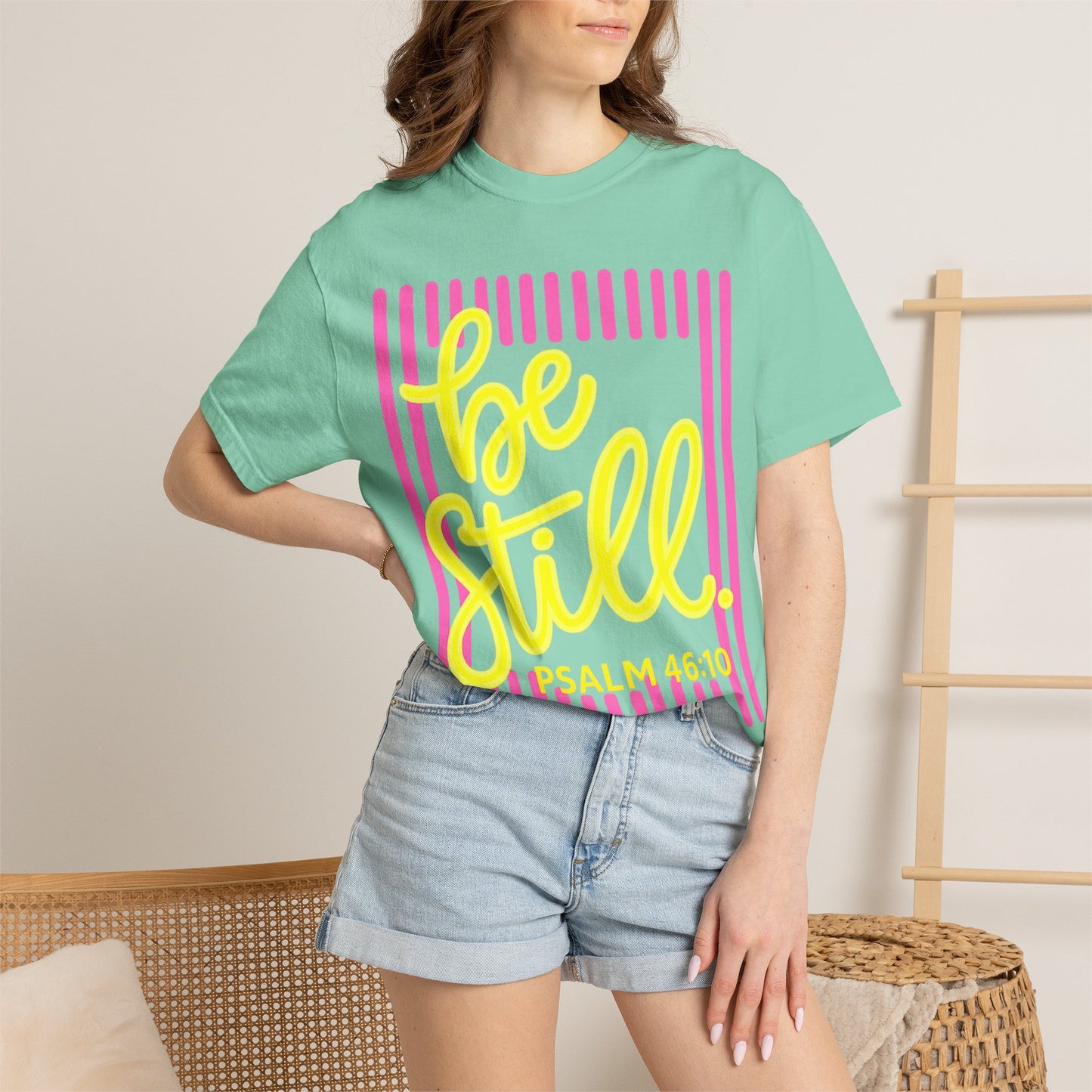 Be Still Psalm 46:10 T-Shirt