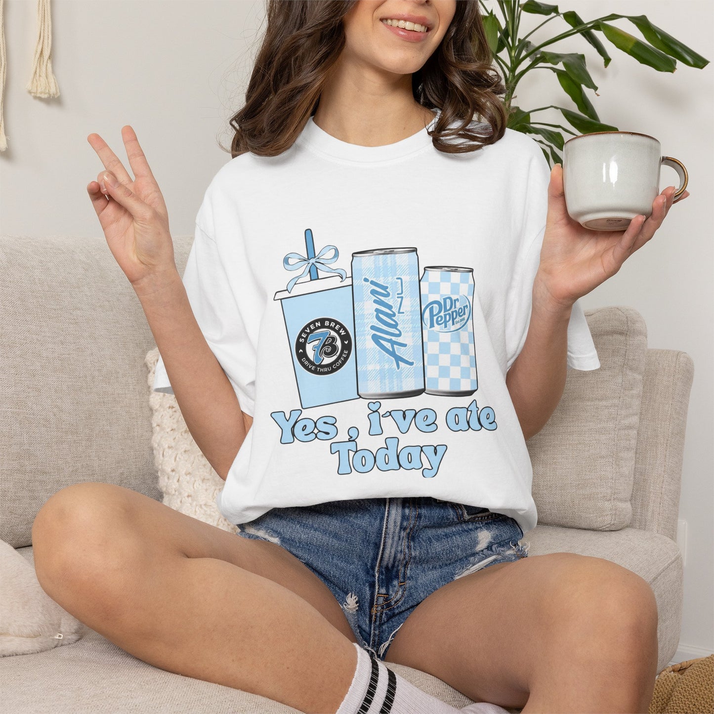 Yes, I’ve ate today graphic tee