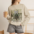 Camo Merry Christmas Sweatshirt