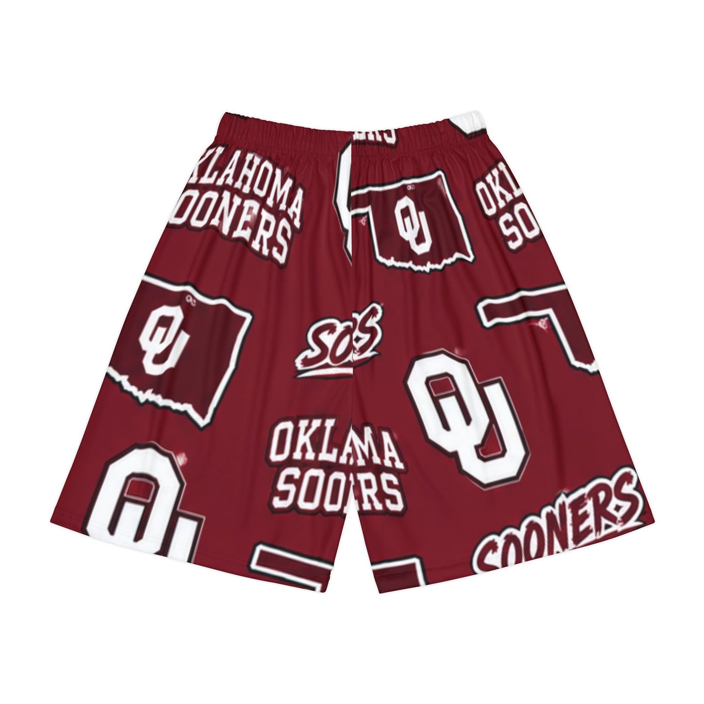 Oklahoma Sooners All-Over Print Men’s Sports Shorts