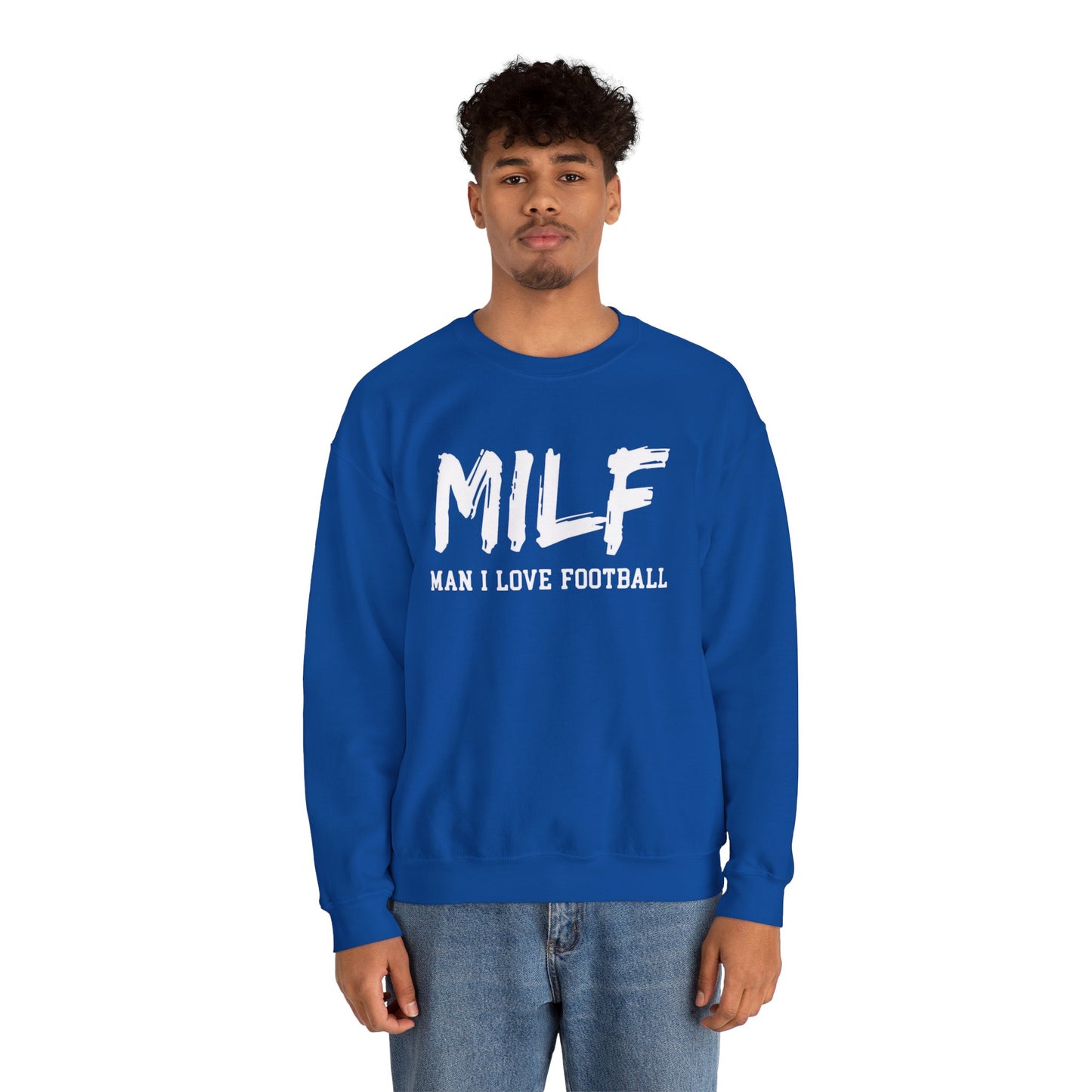 Unisex MILF Sweater-Man I Love Football