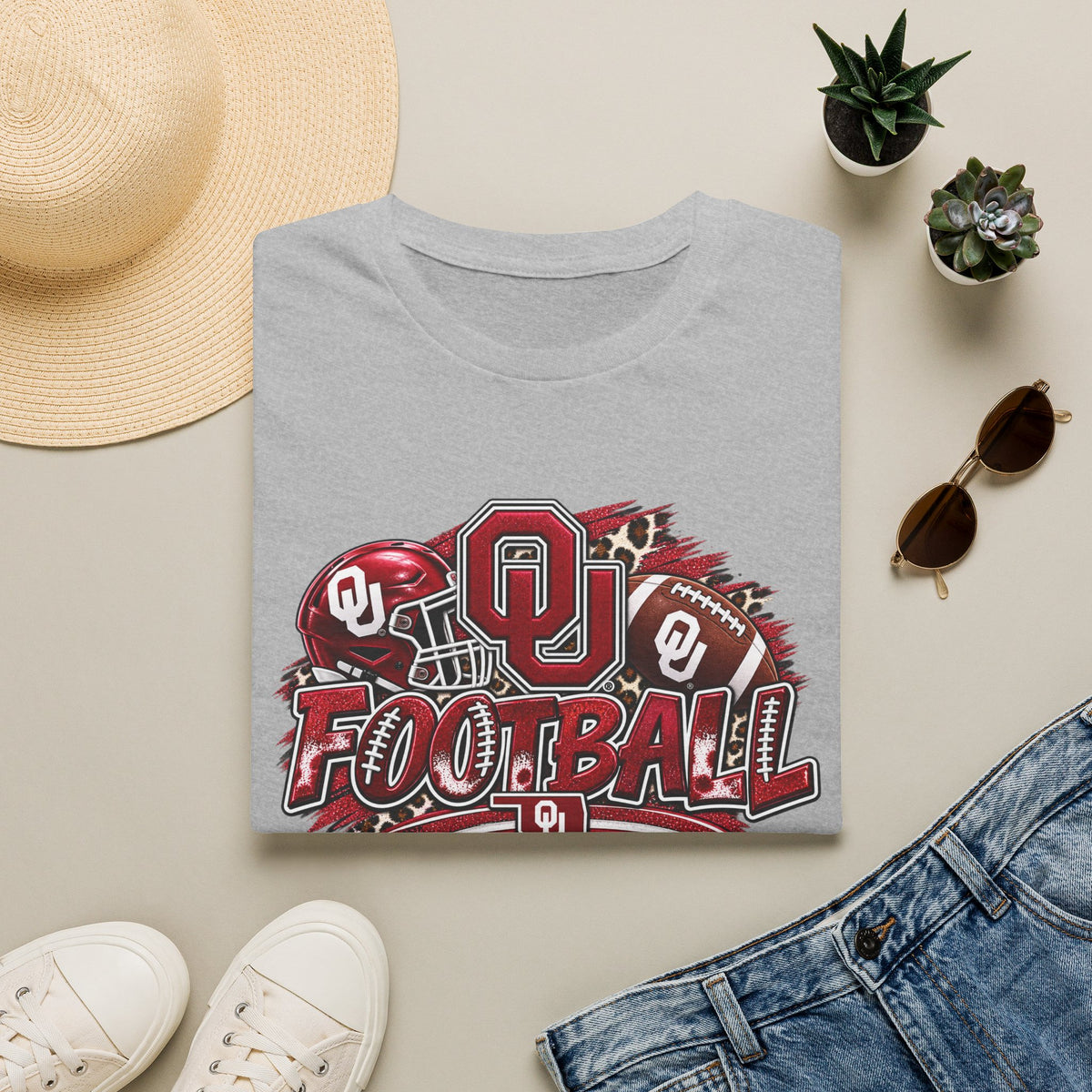 OU Football Unisex Softstyle T-Shirt