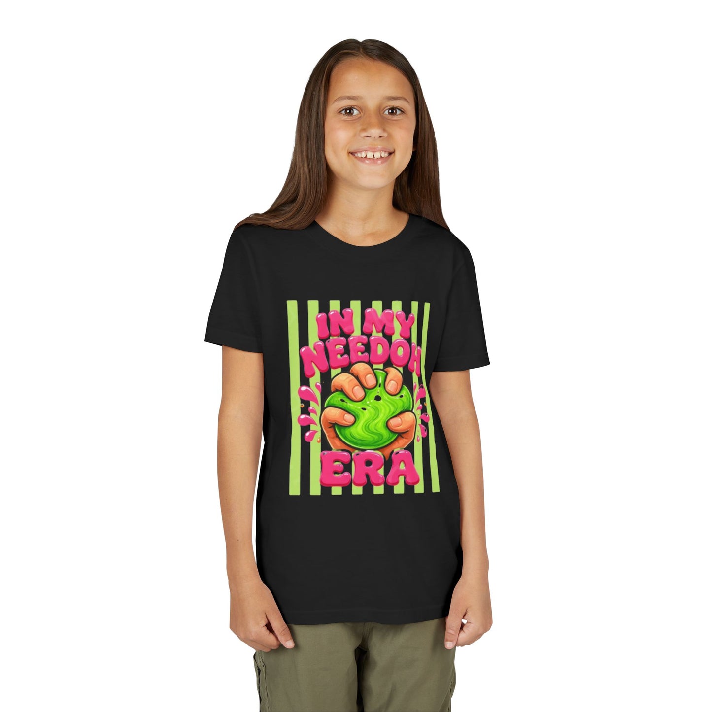"In My Needoh Era" Cute Slime Hand Graphic Tee