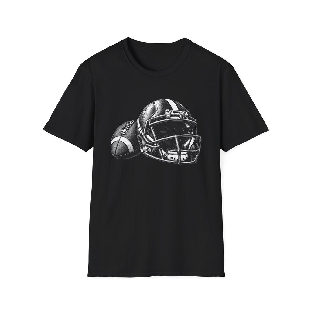 Football helmet tee
