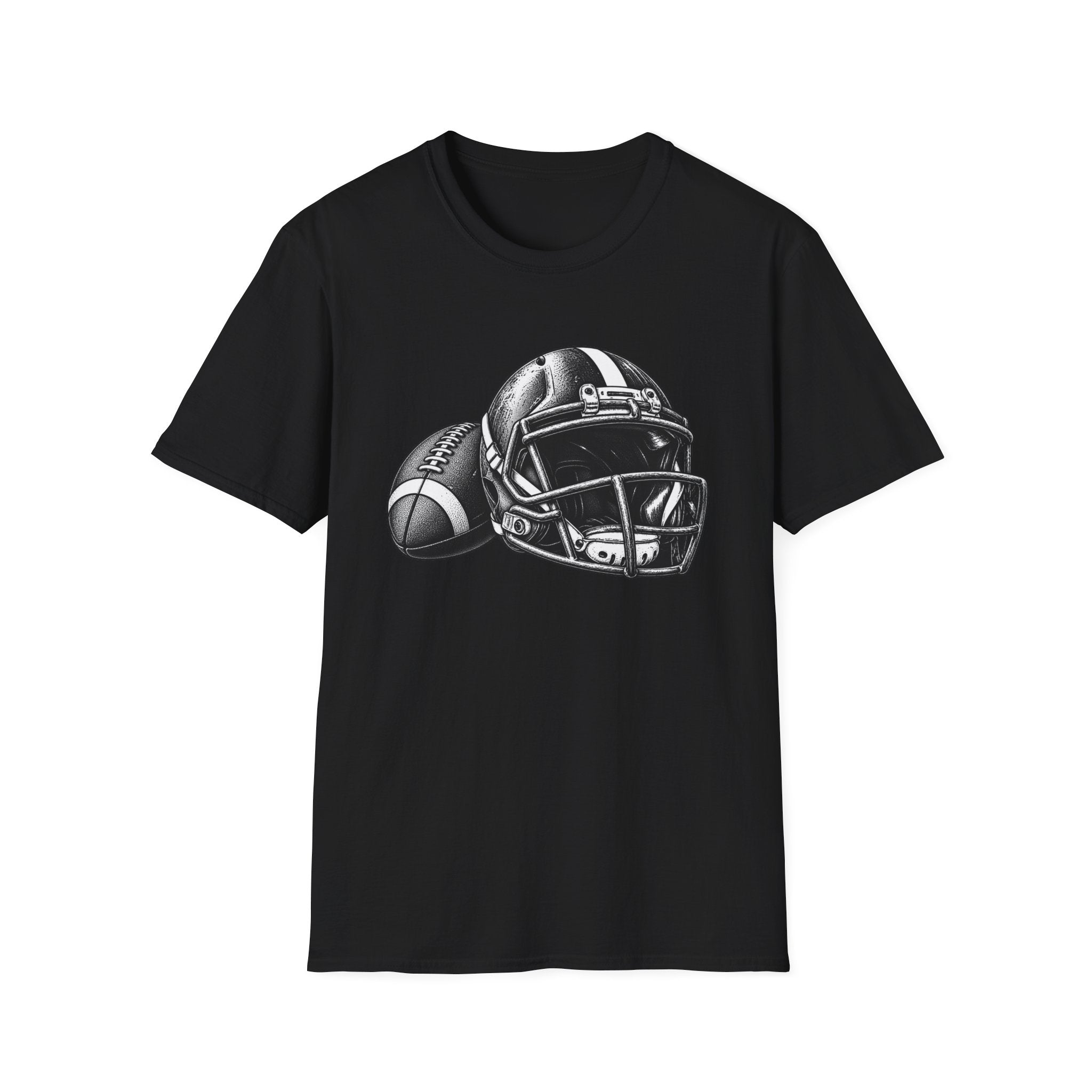 Football helmet tee