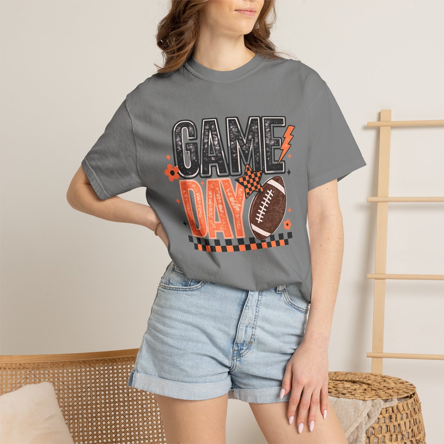 Game Day Football T-Shirt ORANGE