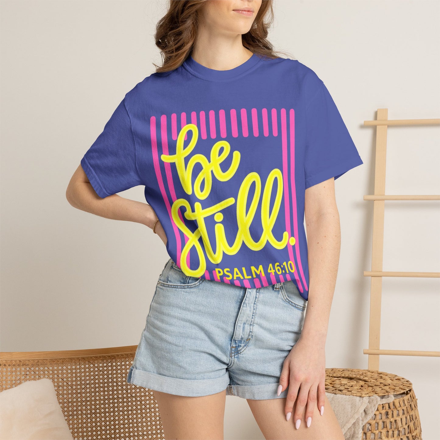 Be Still Psalm 46:10 T-Shirt