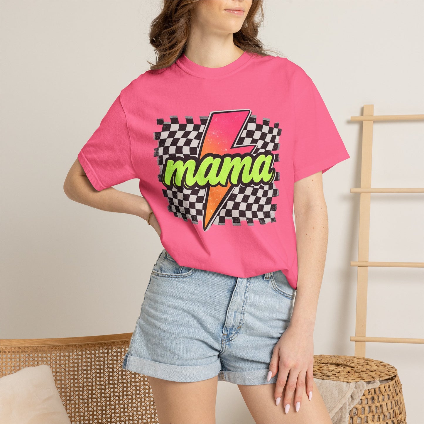 Mama Lightning Bolt Tee