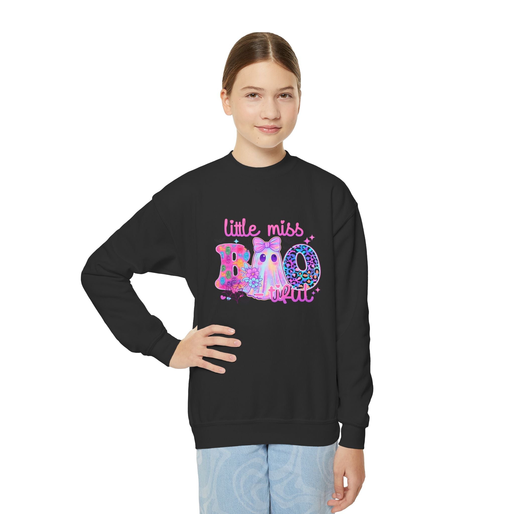 "Little Miss BOO-tiful" Kids Sweater