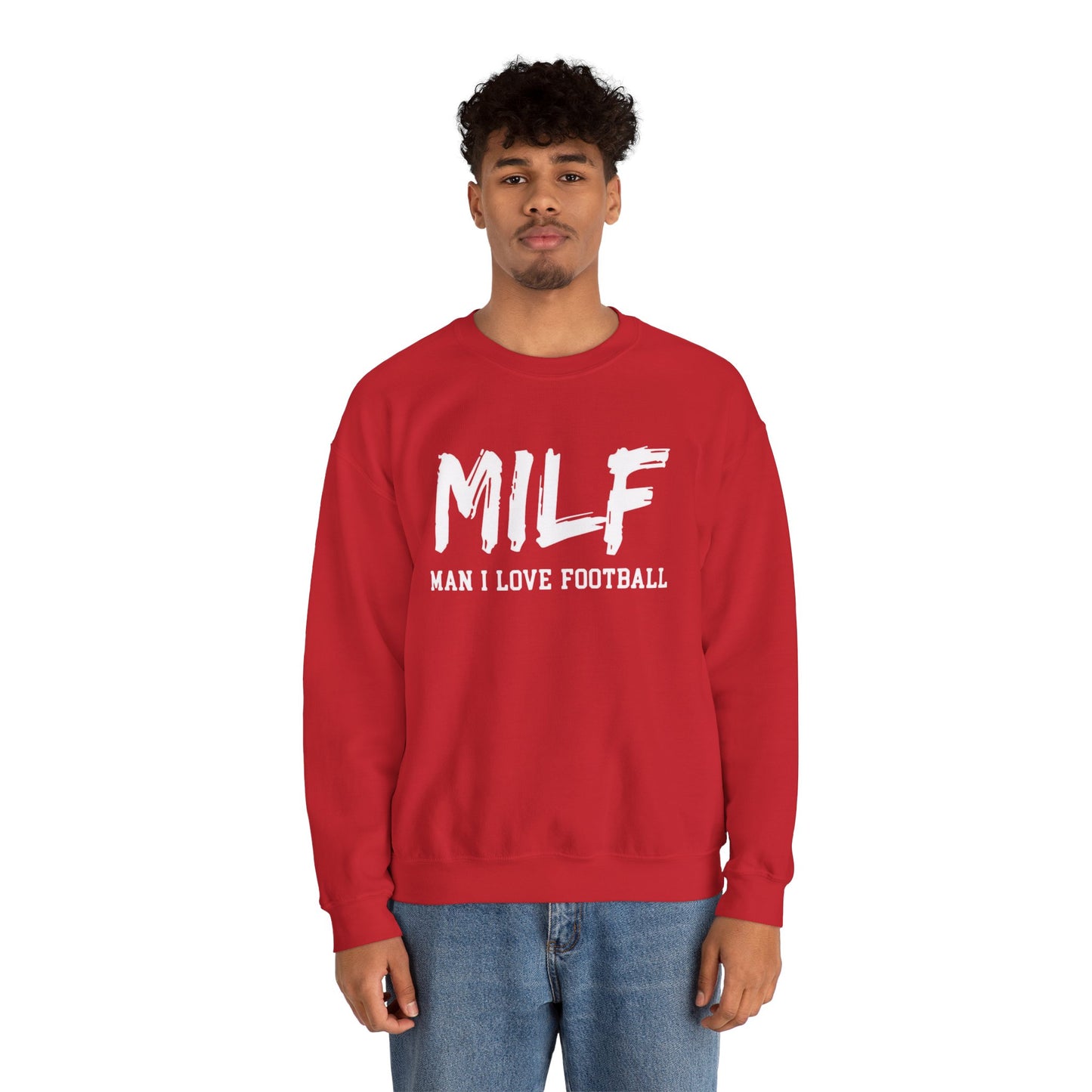 Unisex MILF Sweater-Man I Love Football