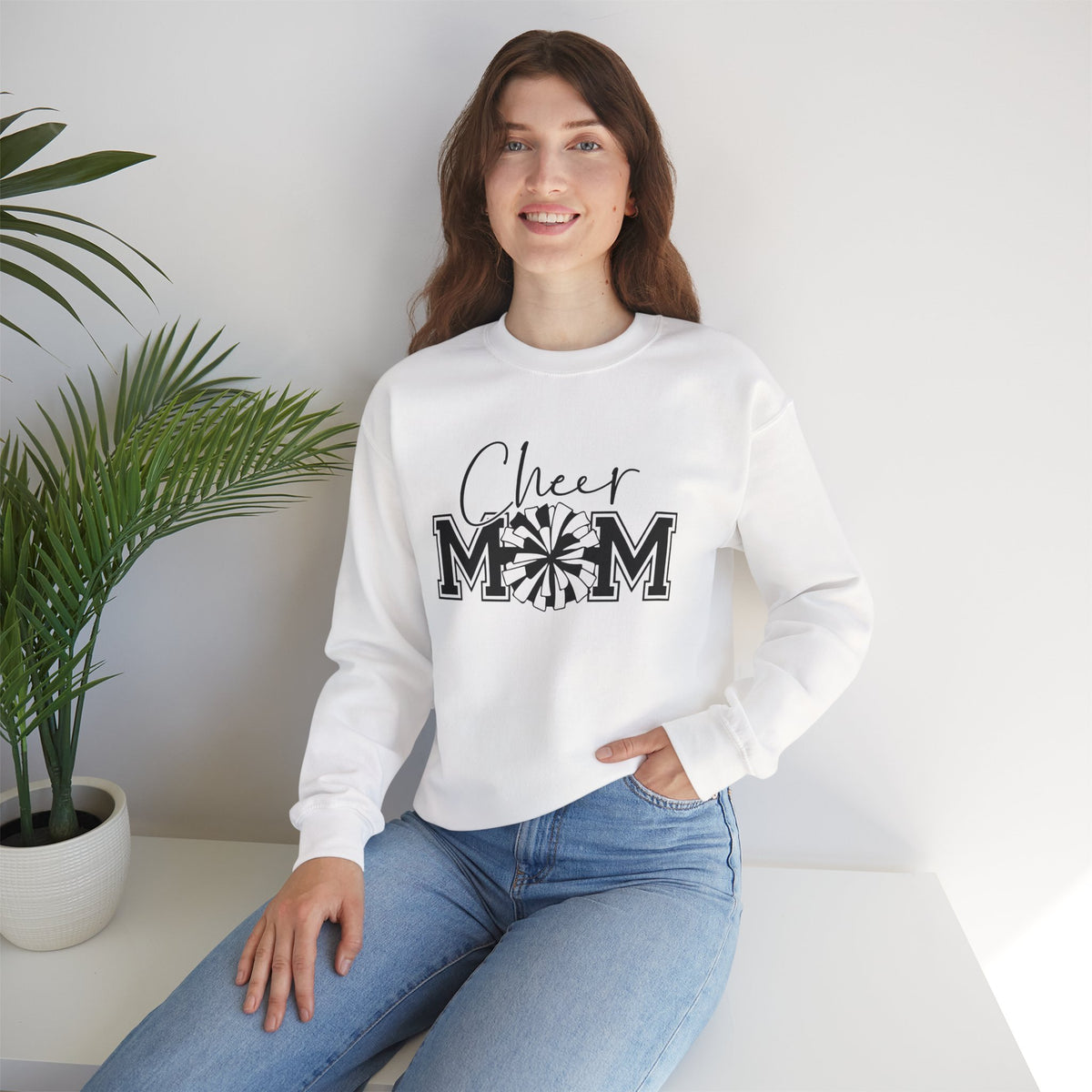 Cheer Mom Front & Back sweatshirt