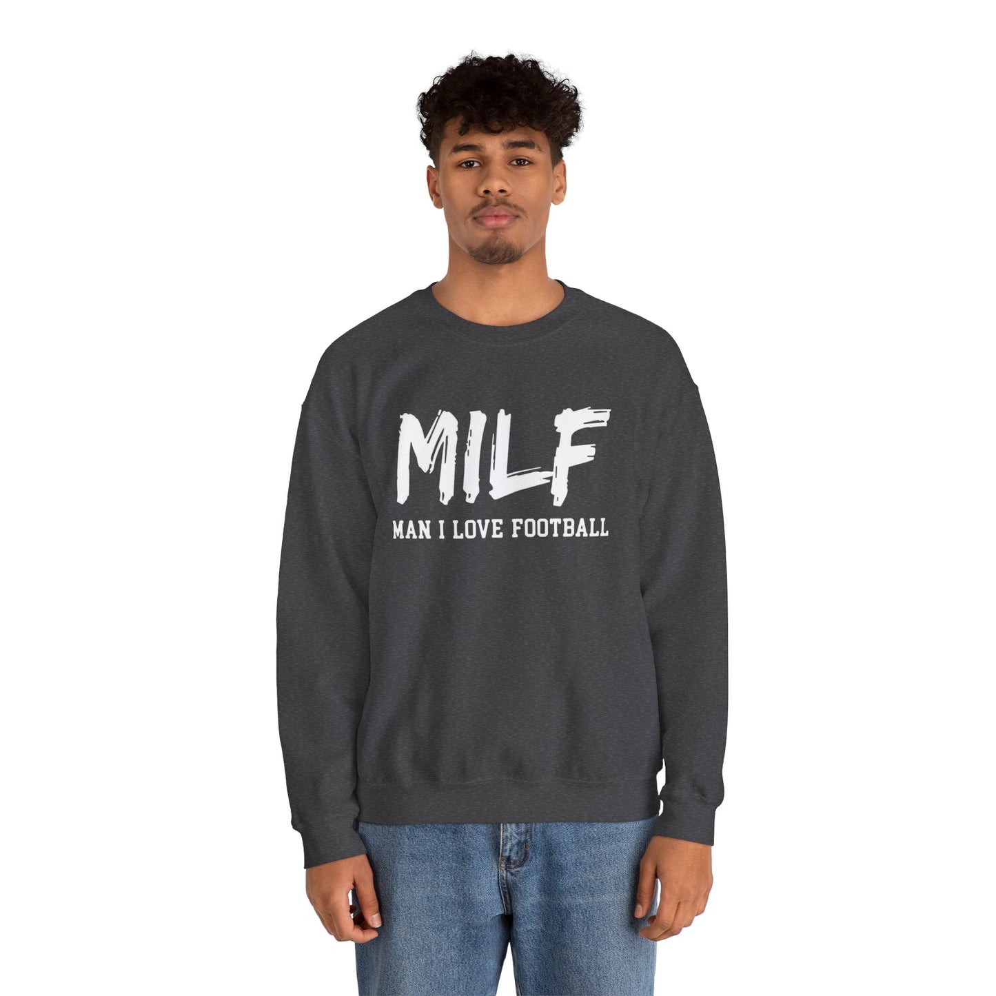 Unisex MILF Sweater-Man I Love Football
