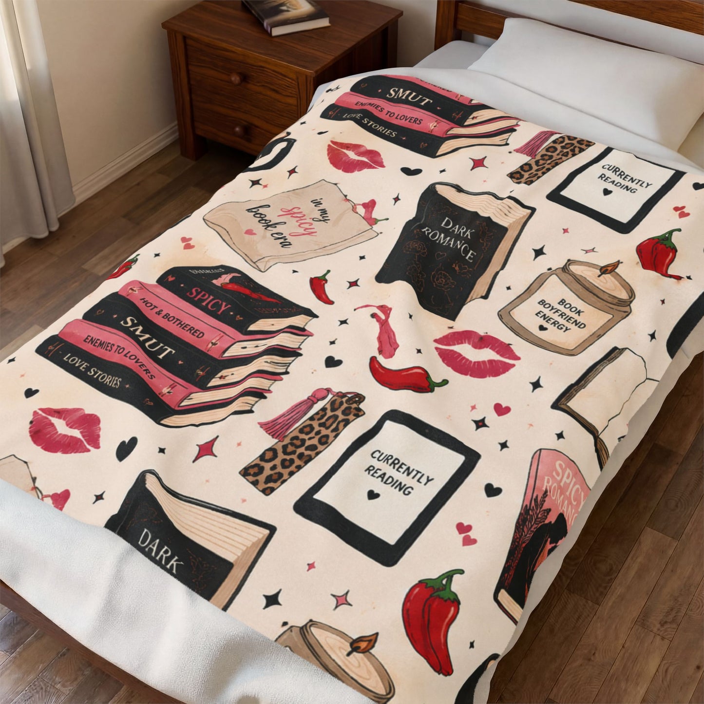 Spicy Book Blanket
