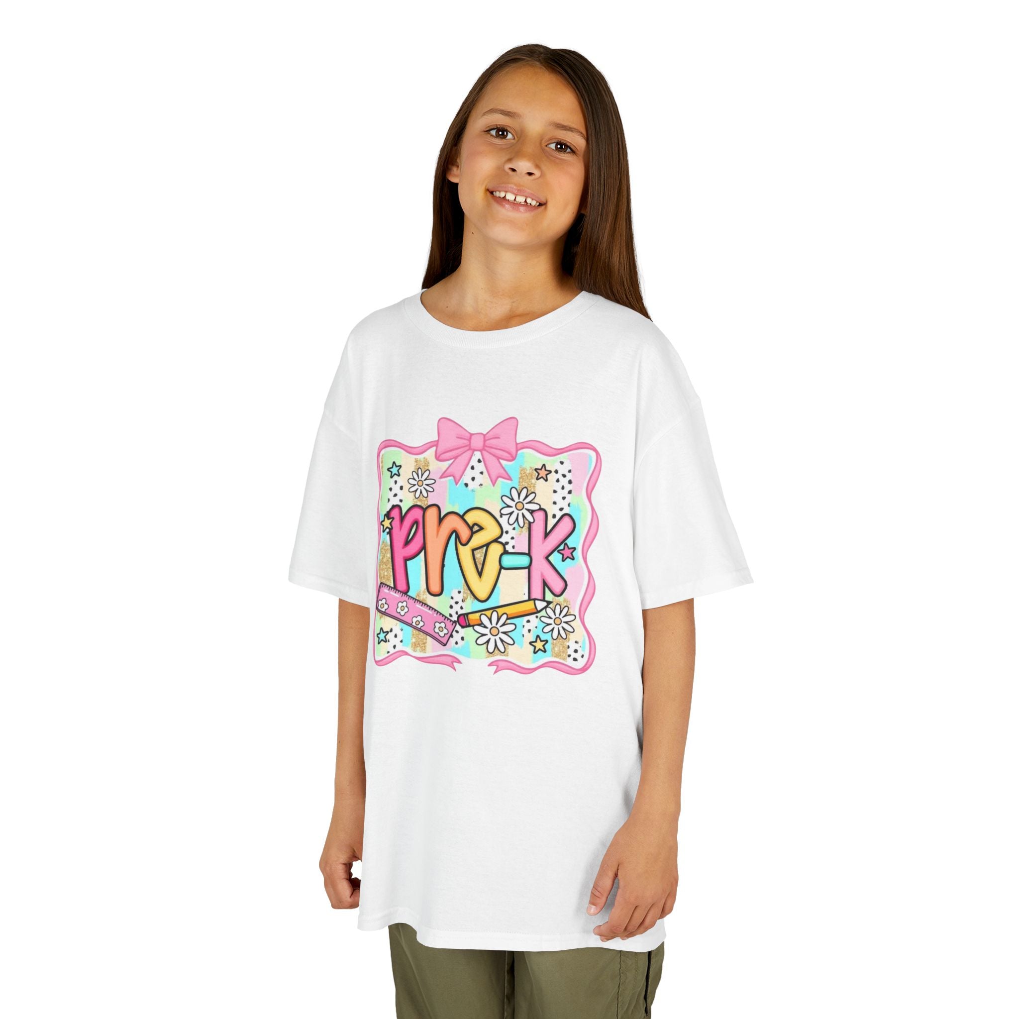Cute 'Pre-K' Floral Back-to-School Shirt