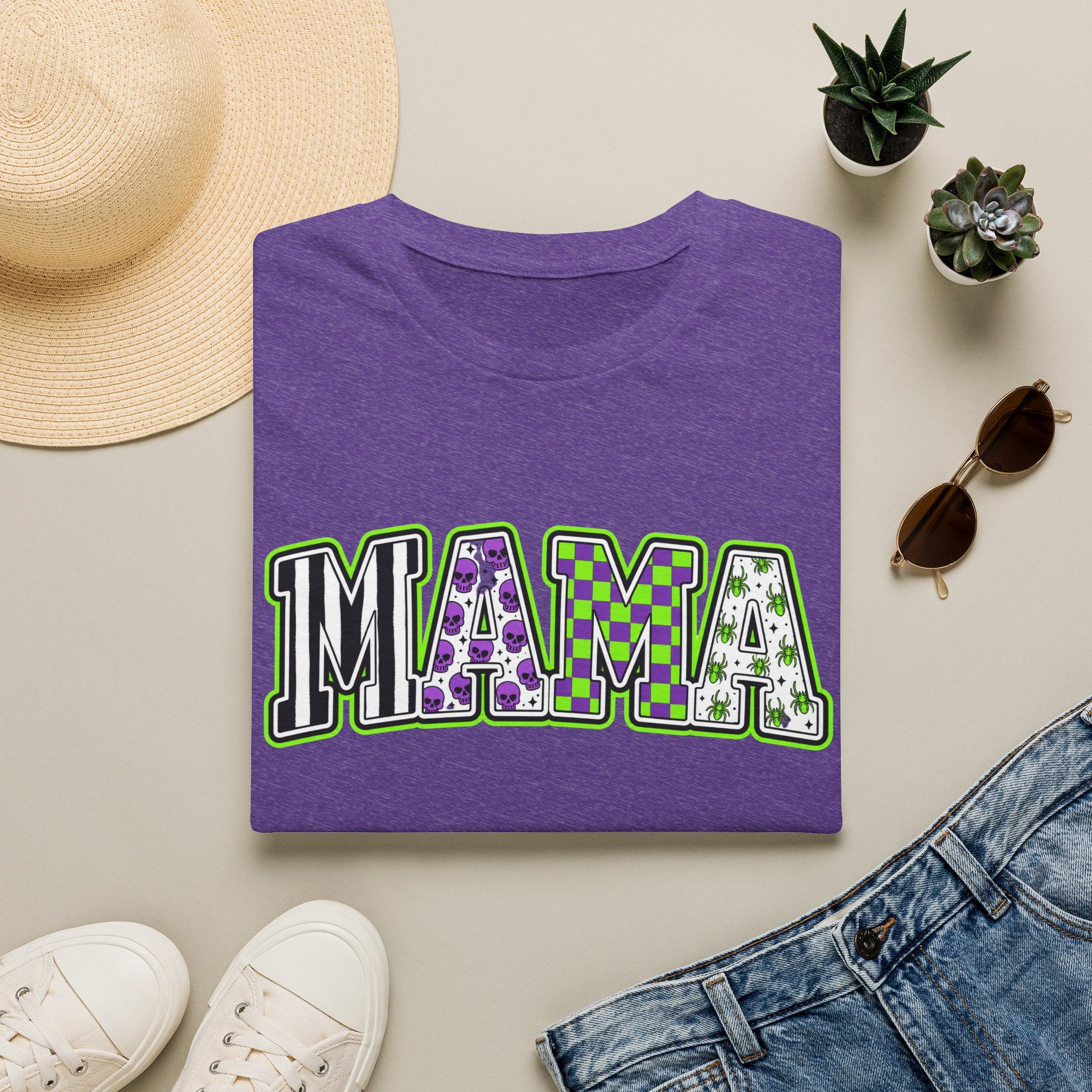 Mama Halloween Graphic T-Shirt