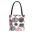 Pink pumpkin tote
