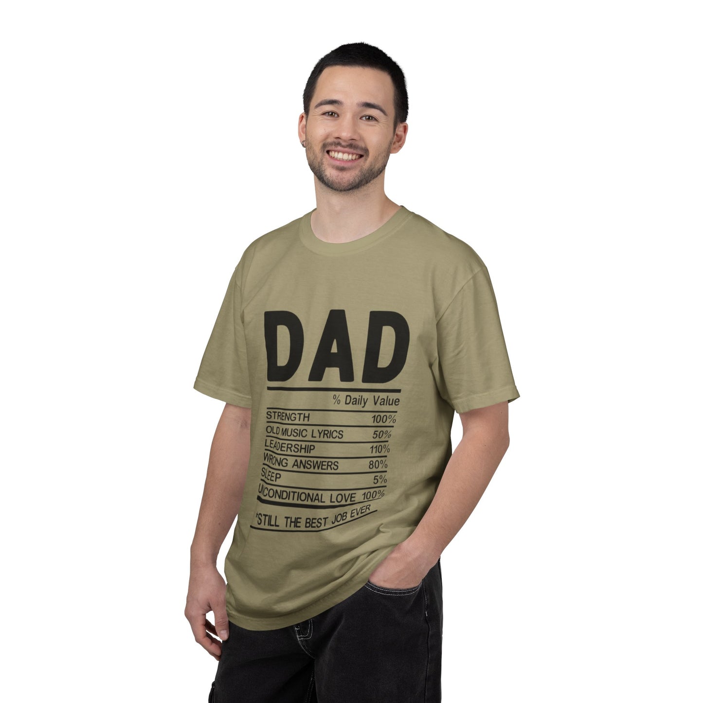 Dad Daily Value T-Shirt — Funny Father’s Day Gift Tee