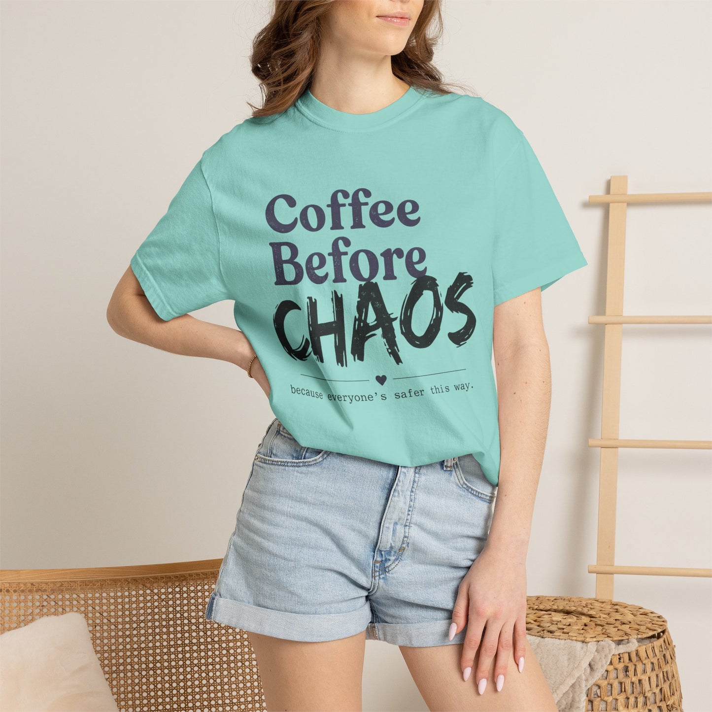 Coffee Before Chaos Tee