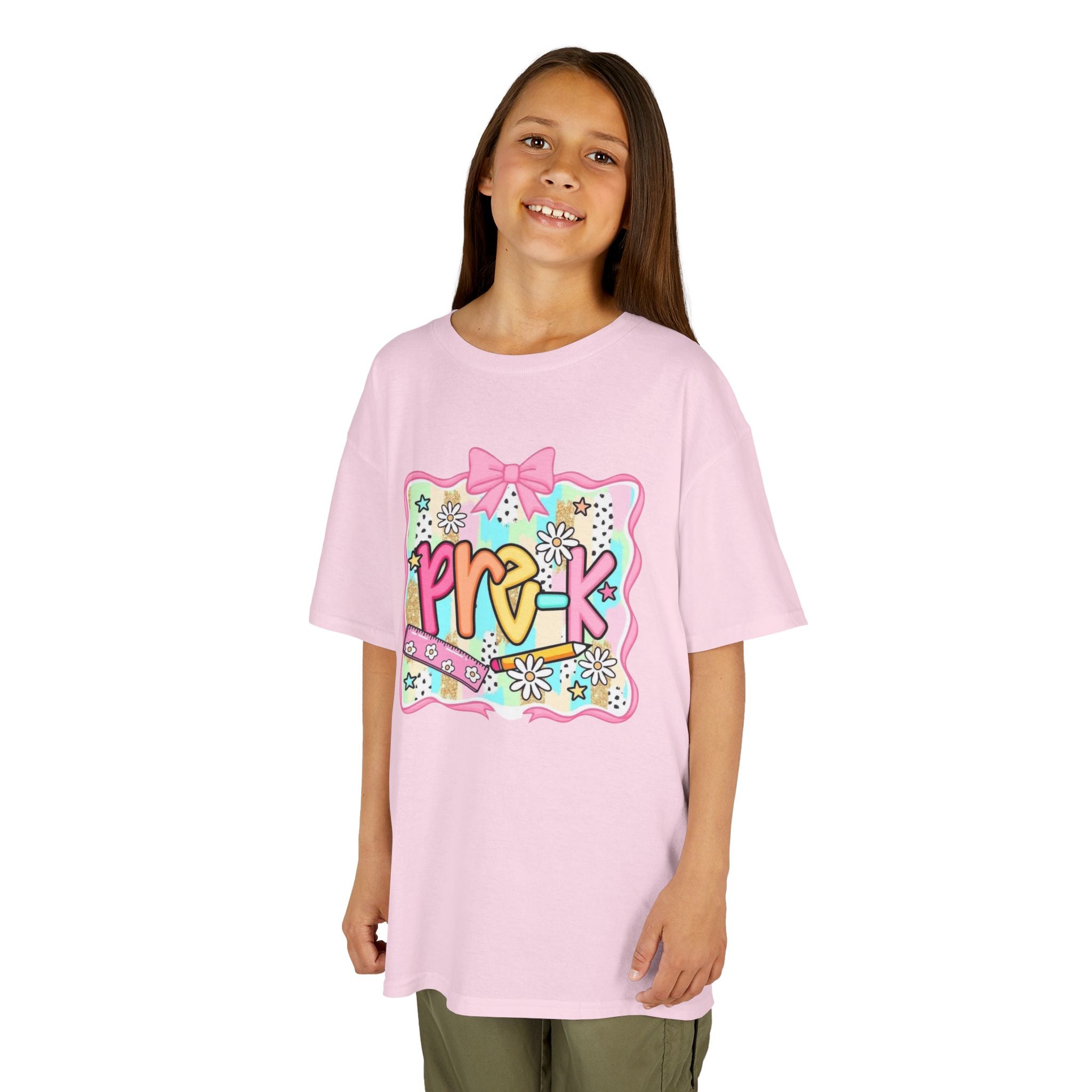 Cute 'Pre-K' Floral Back-to-School Shirt