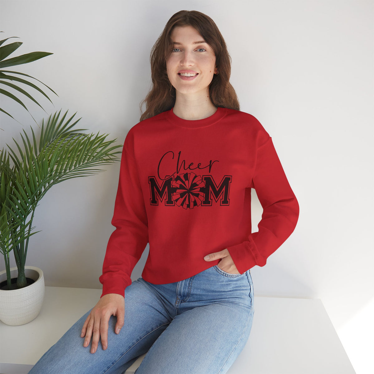 Cheer Mom Front & Back sweatshirt
