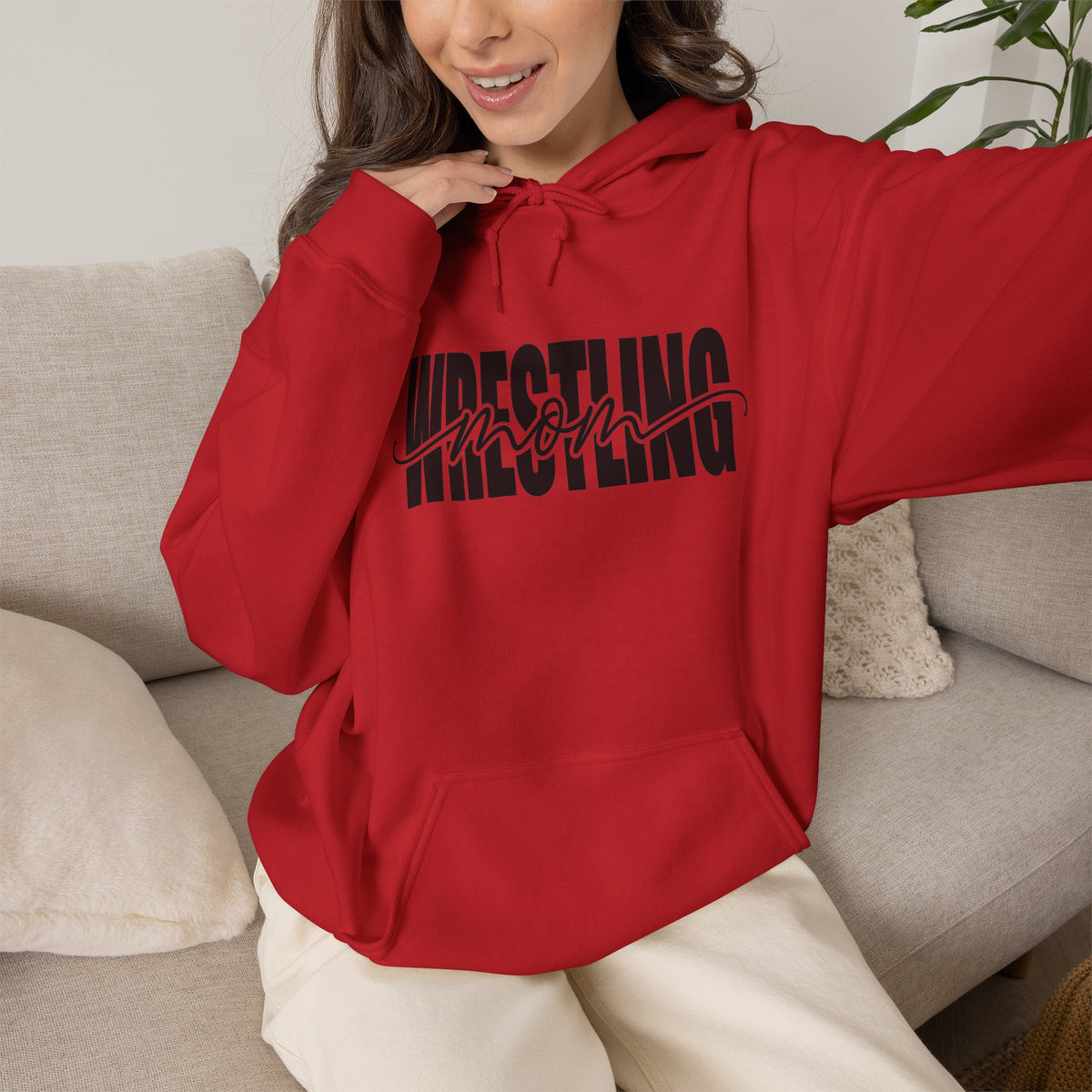 Wrestling Mom Hoodie