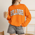 Distressed Bulldog Sweatshirt