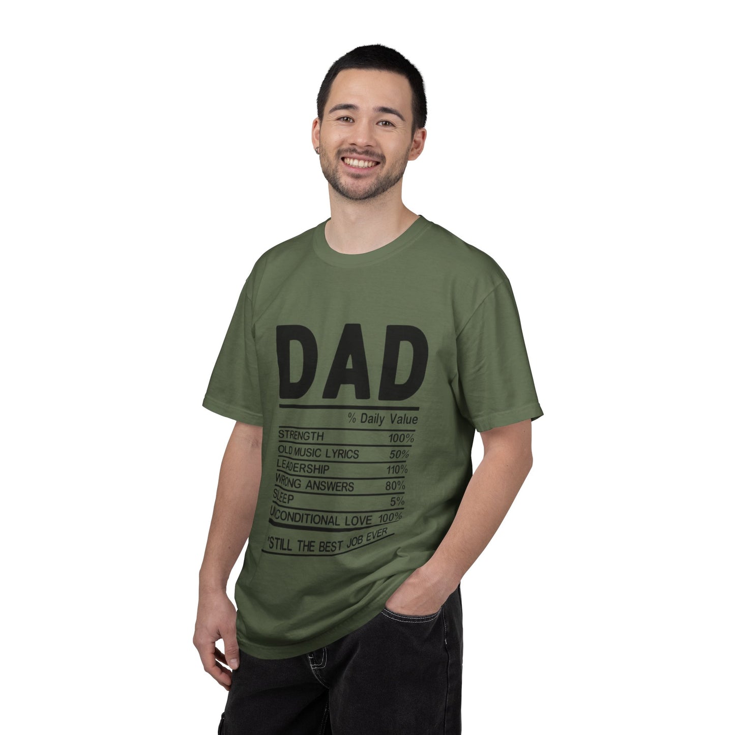 Dad Daily Value T-Shirt — Funny Father’s Day Gift Tee