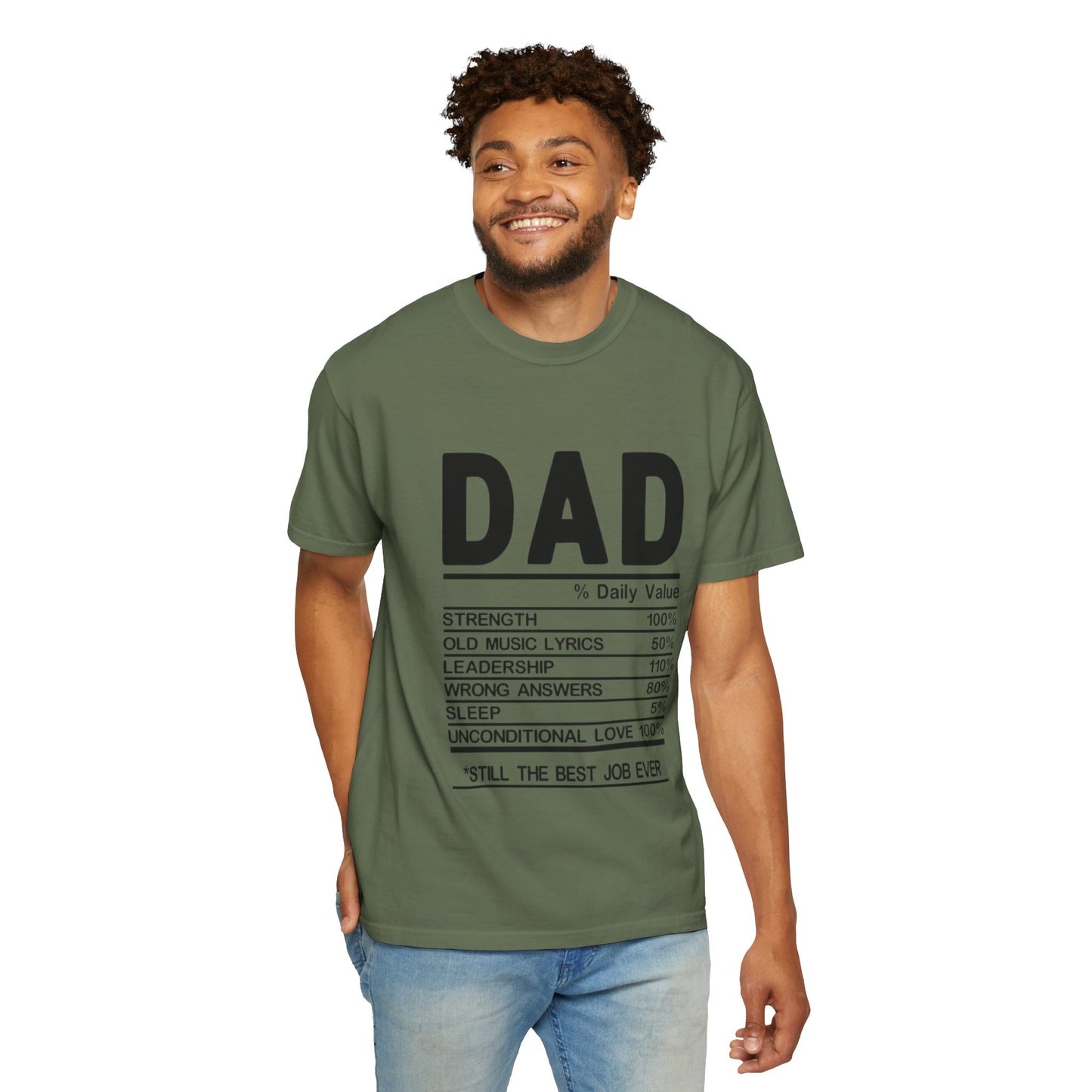 Dad Daily Value T-Shirt — Funny Father’s Day Gift Tee