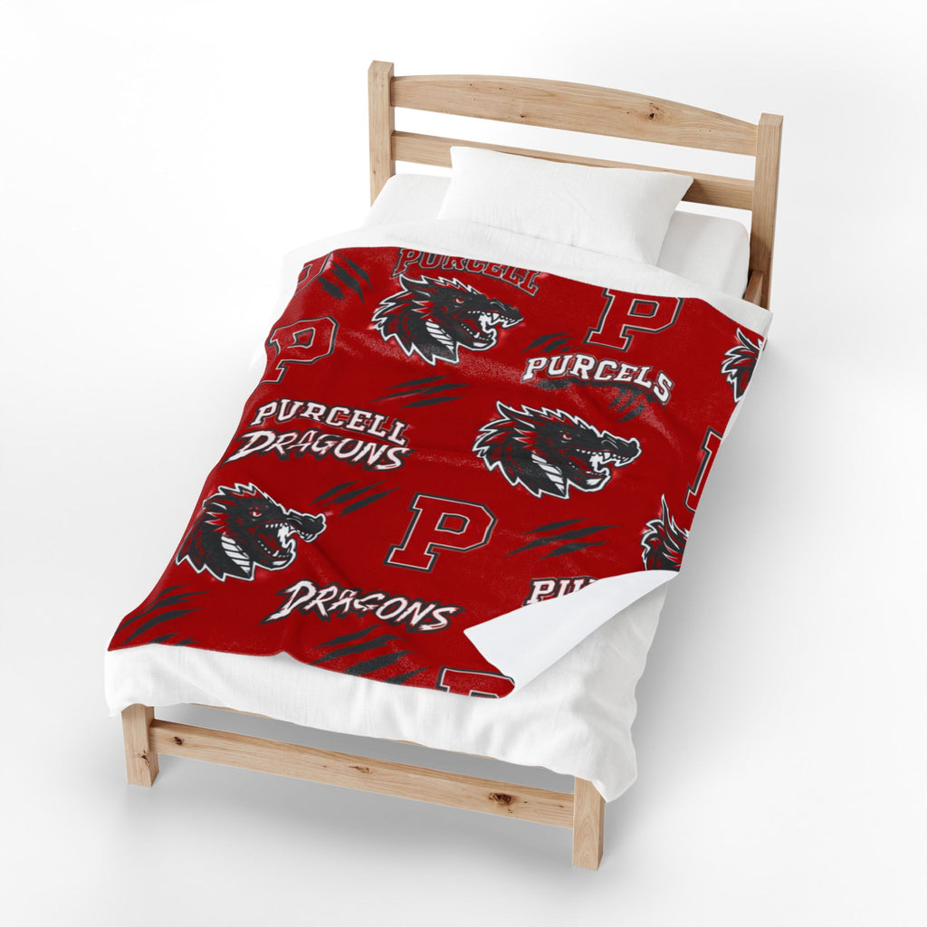 Purcell Dragons Plush Blanket
