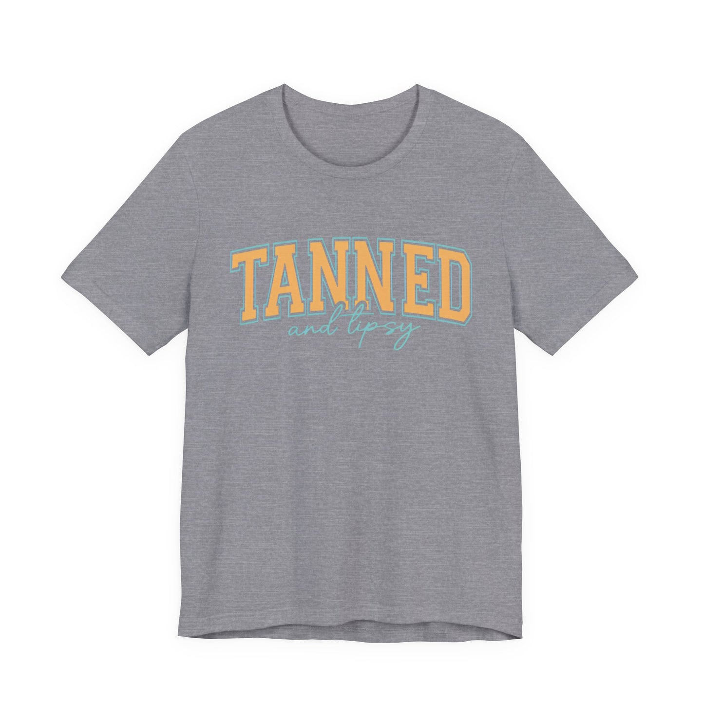 "Tanned and Tipsy" Beach Vibe Graphic Tee