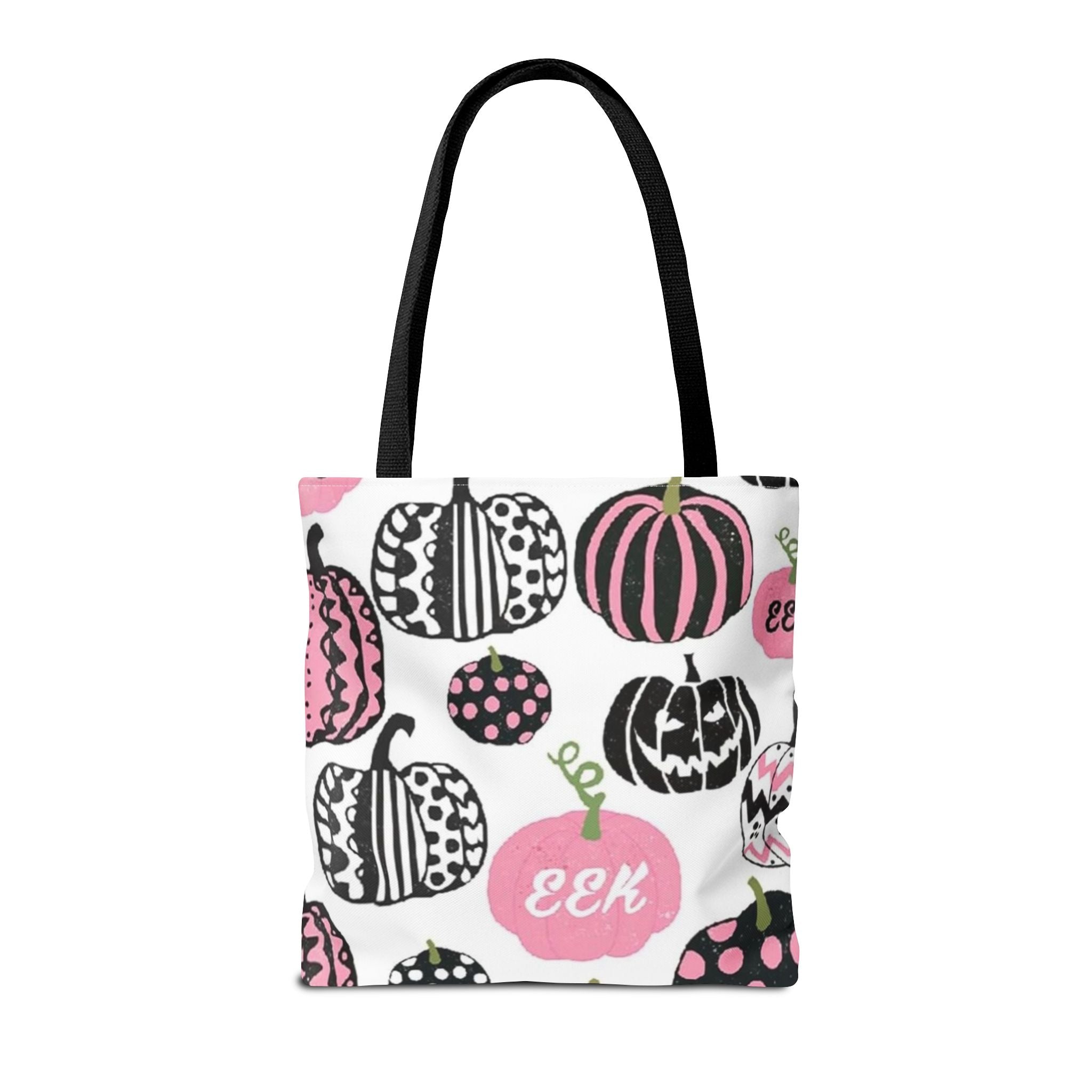 Pink pumpkin tote