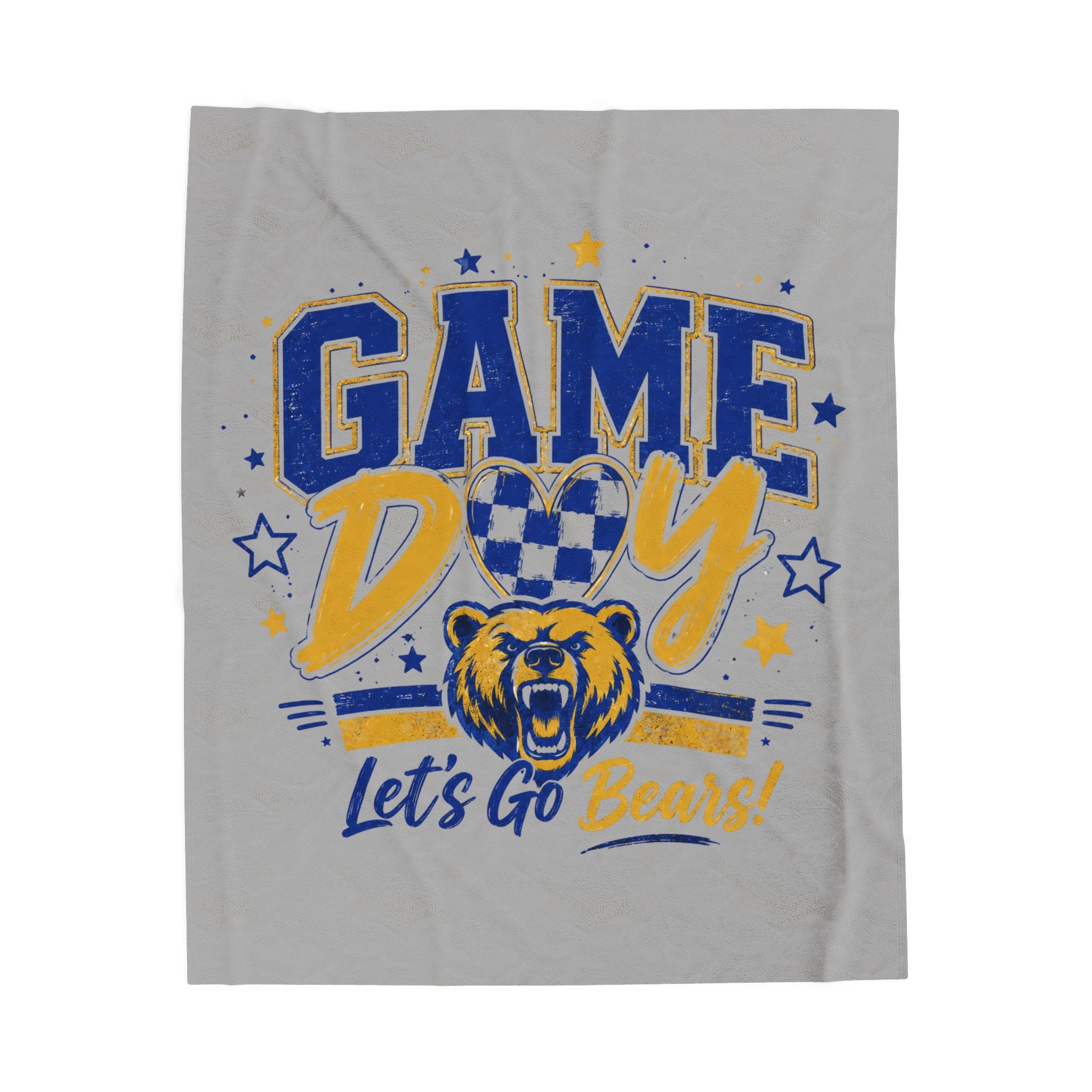Game Day Bear blanket