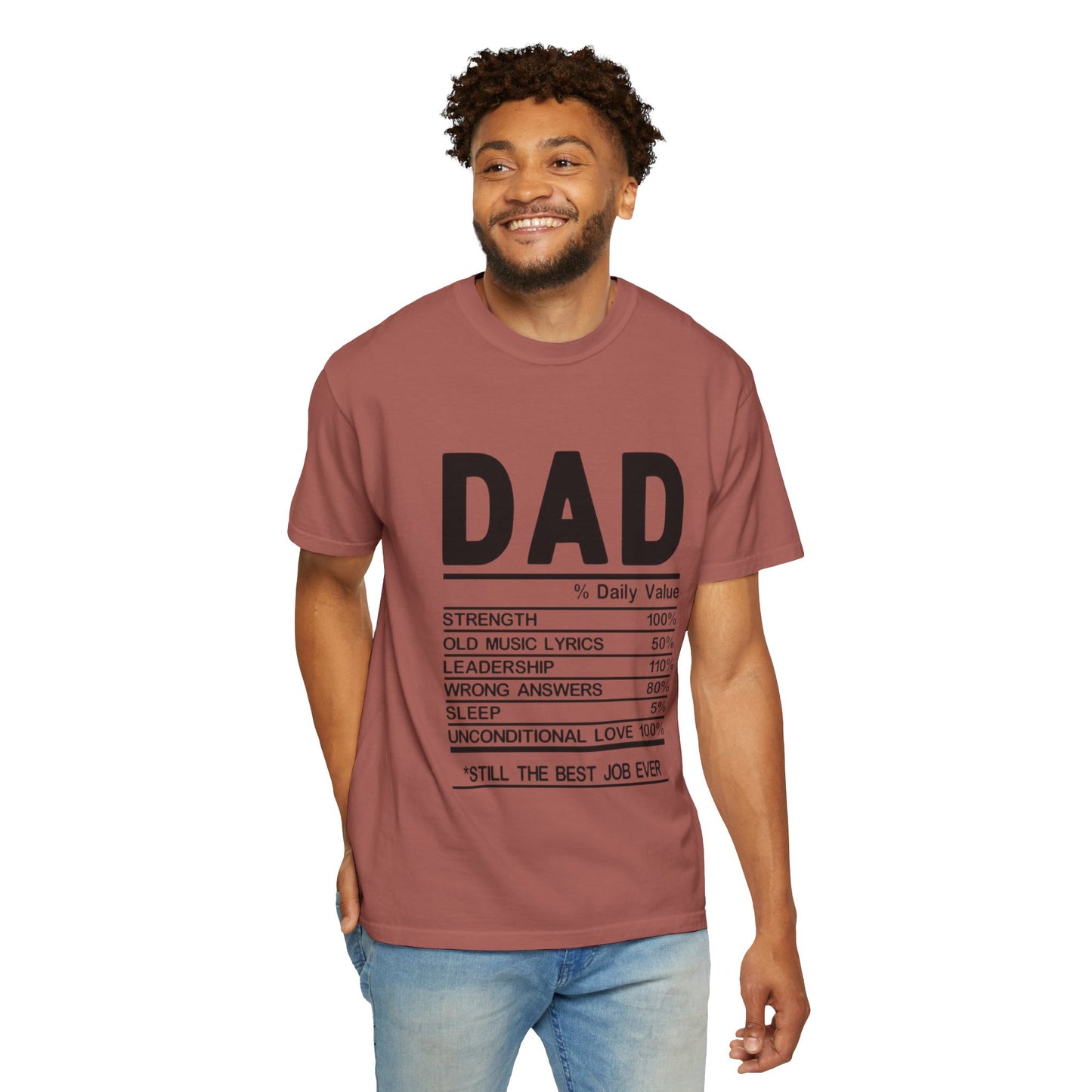 Dad Daily Value T-Shirt — Funny Father’s Day Gift Tee