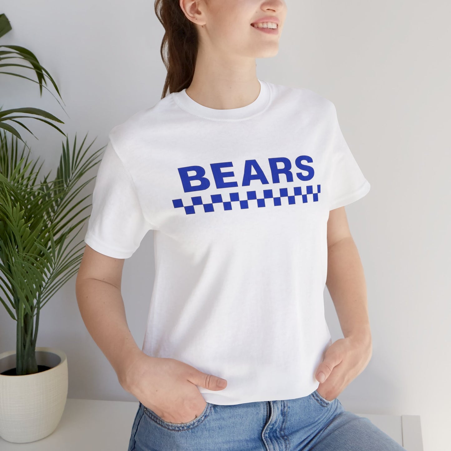Bears Checkerboard Tee