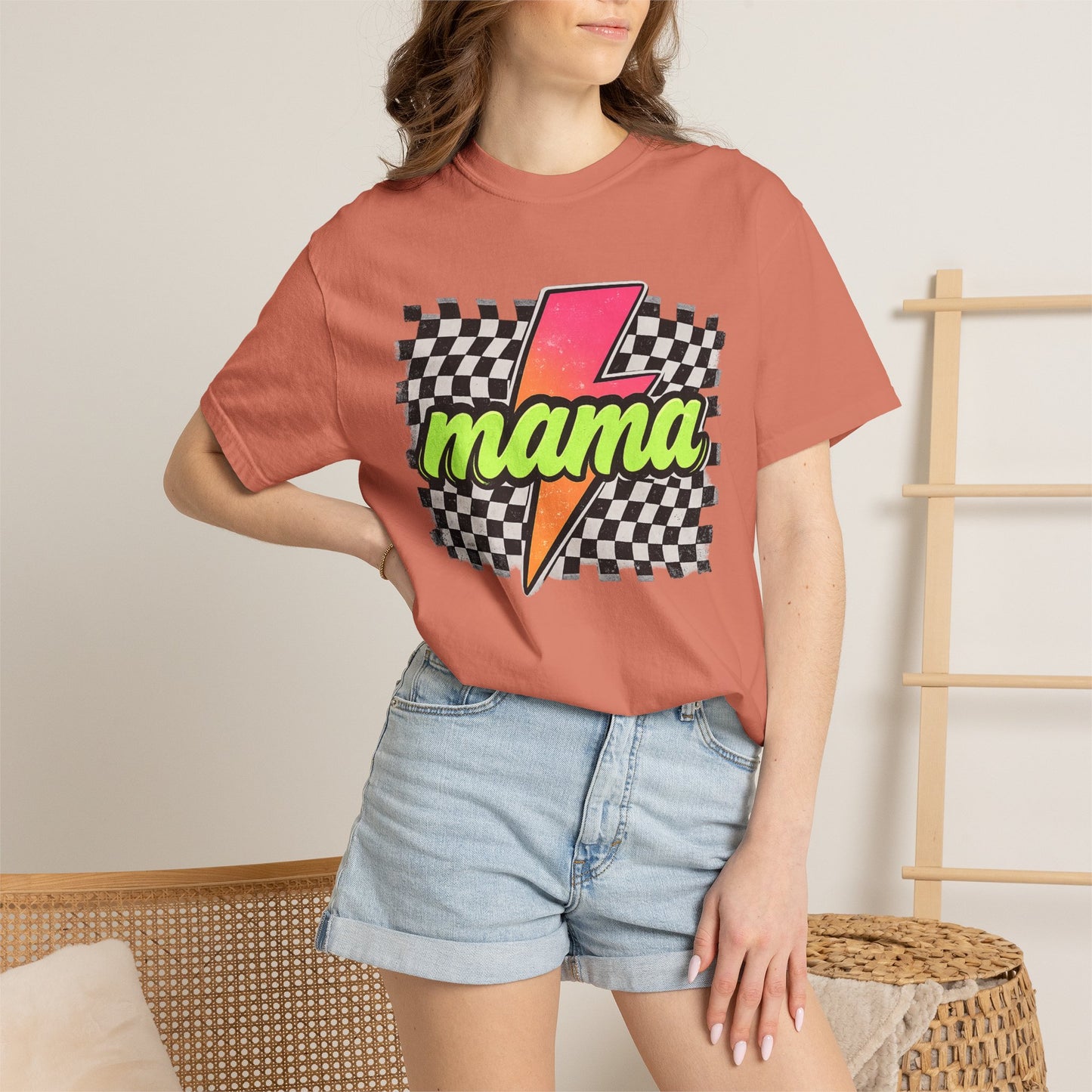 Mama Lightning Bolt Tee