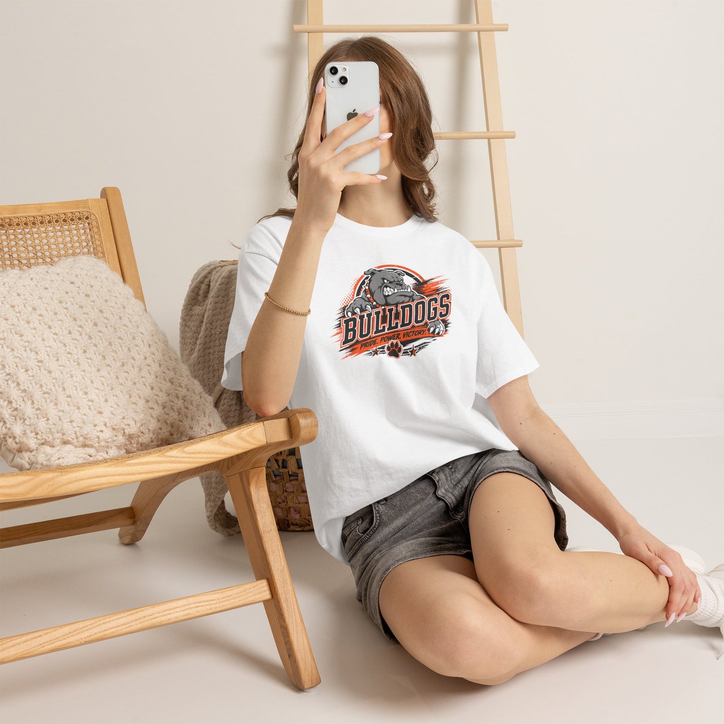 Bulldogs Vintage Mascot Tee