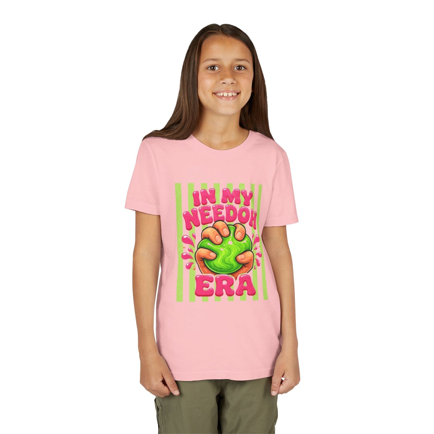 "In My Needoh Era" Cute Slime Hand Graphic Tee