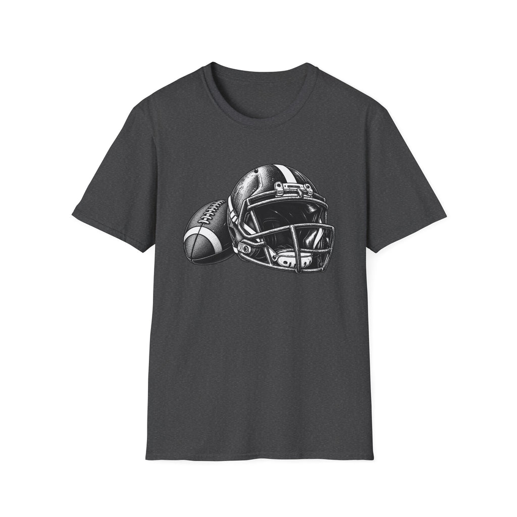 Football helmet tee