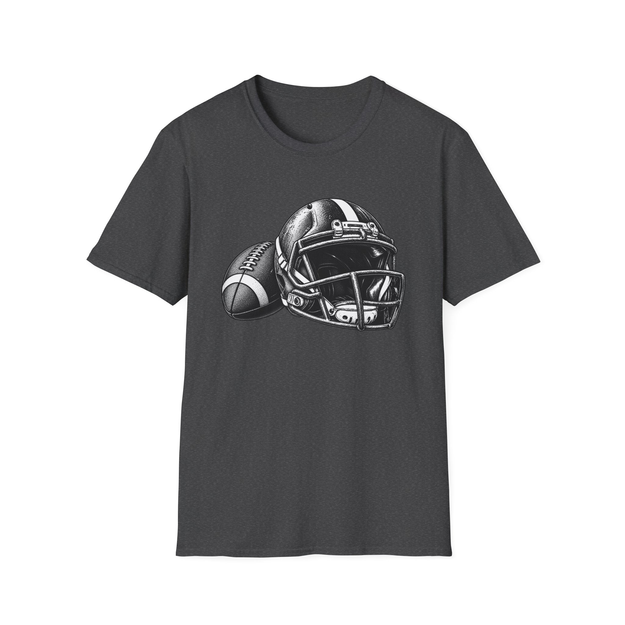 Football helmet tee