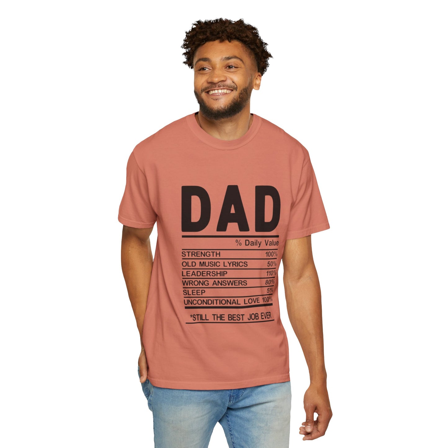 Dad Daily Value T-Shirt — Funny Father’s Day Gift Tee