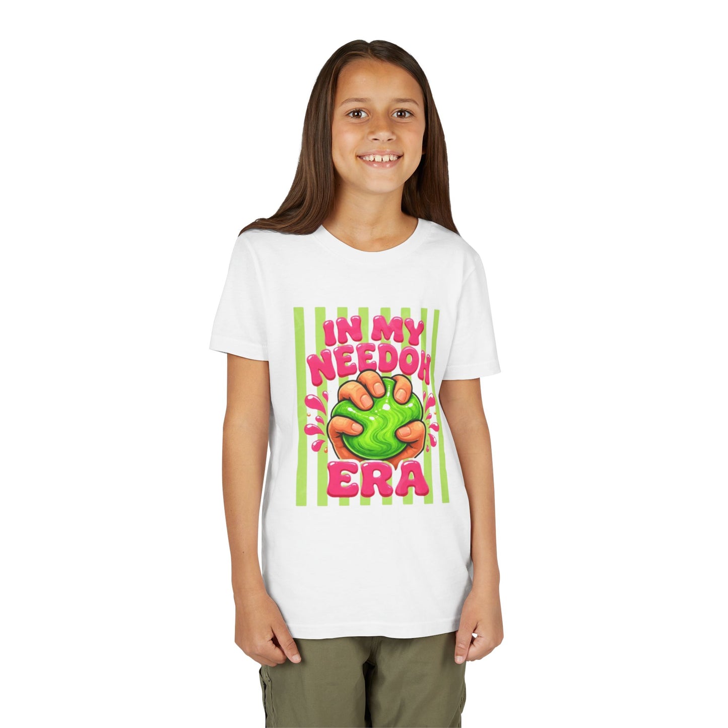 "In My Needoh Era" Cute Slime Hand Graphic Tee
