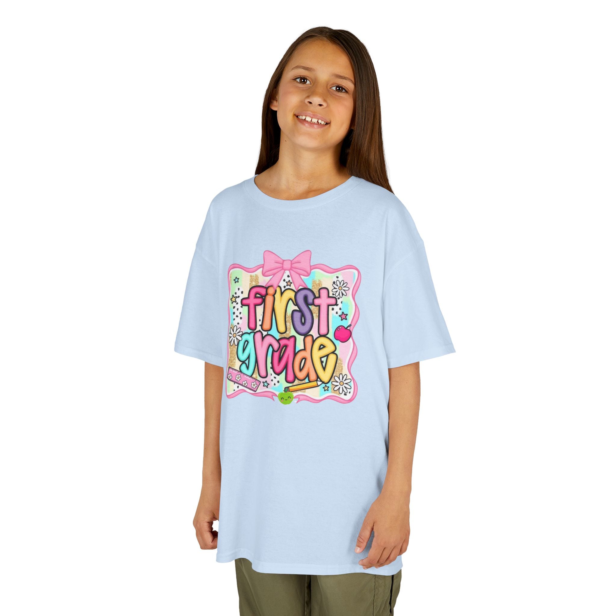 First Grade Cute Colorful Back-to-School Design