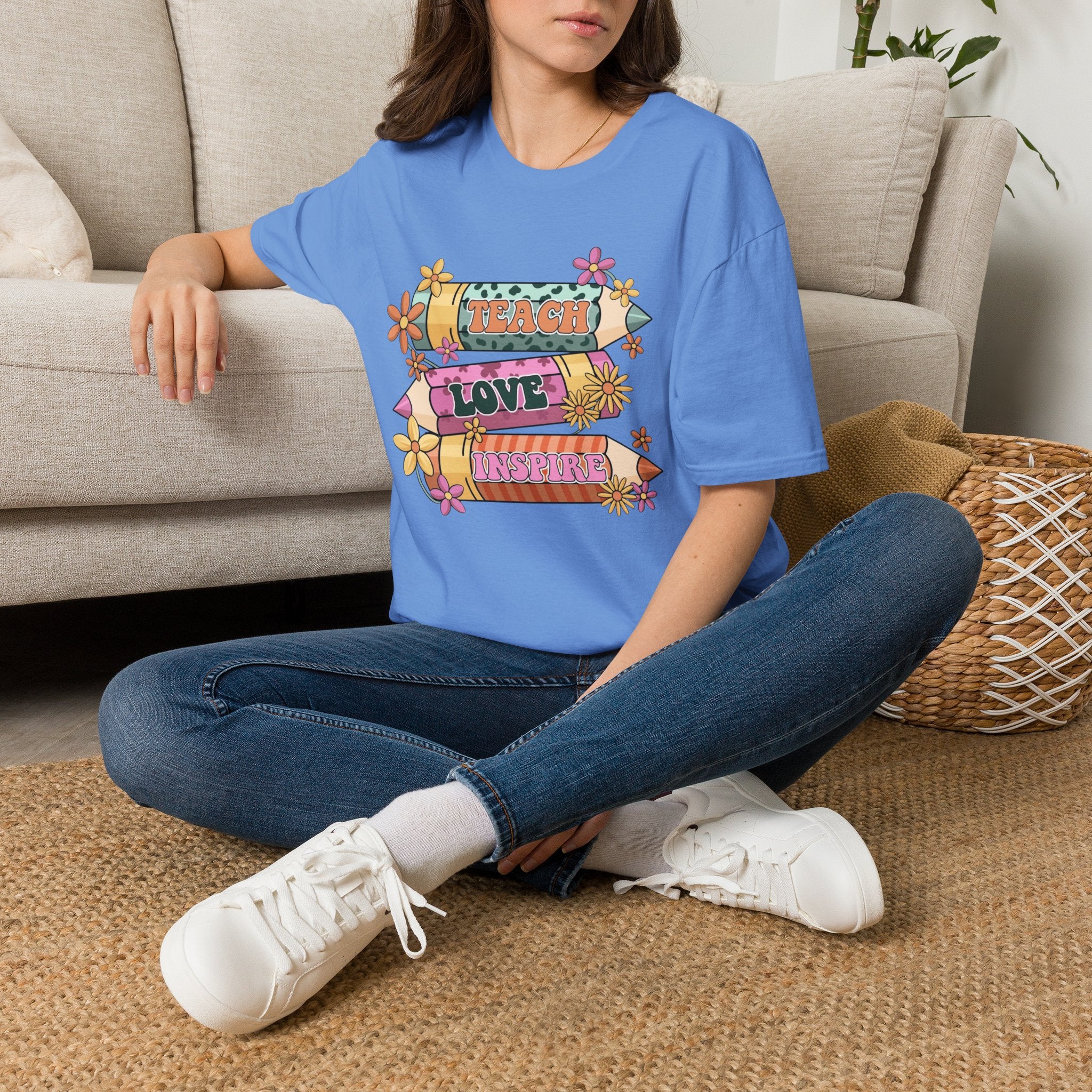 Teach Love Inspire Pencil Tee