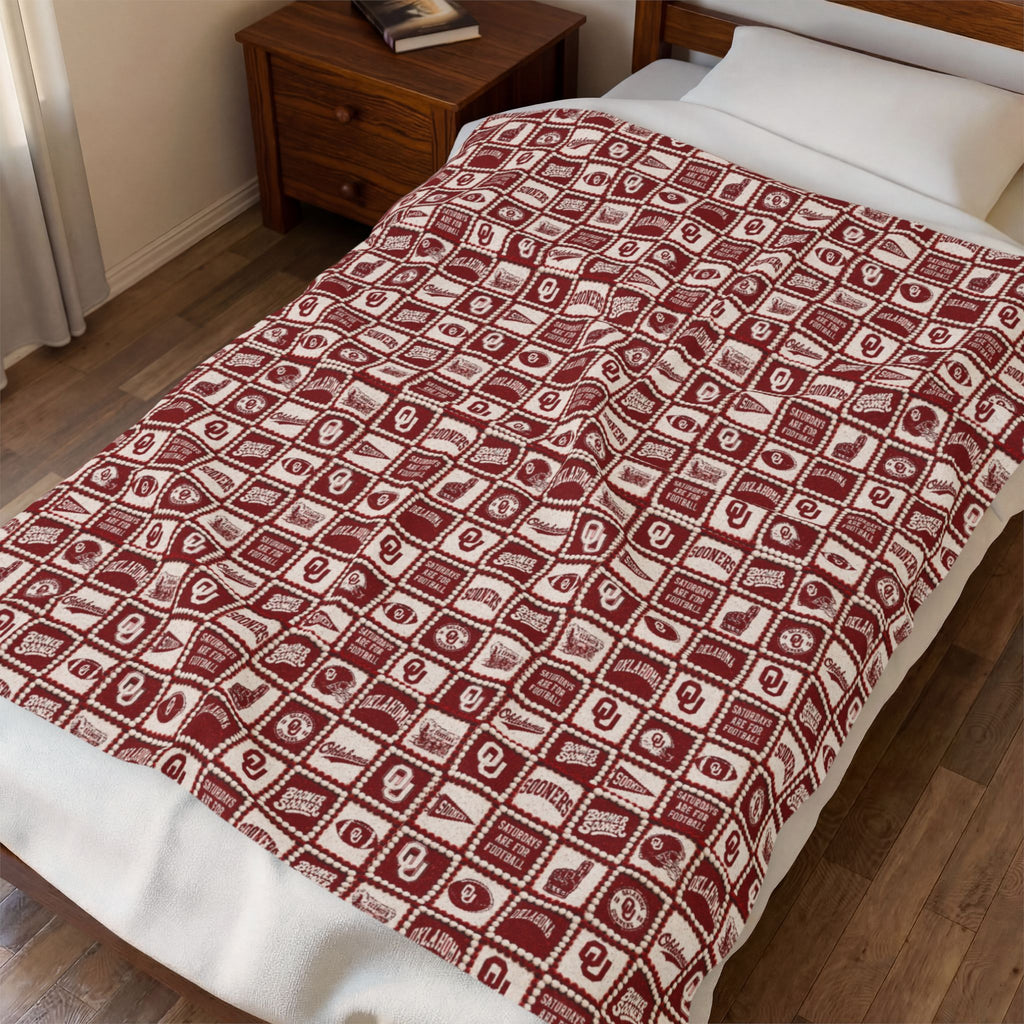 Sooner Plush Blanket