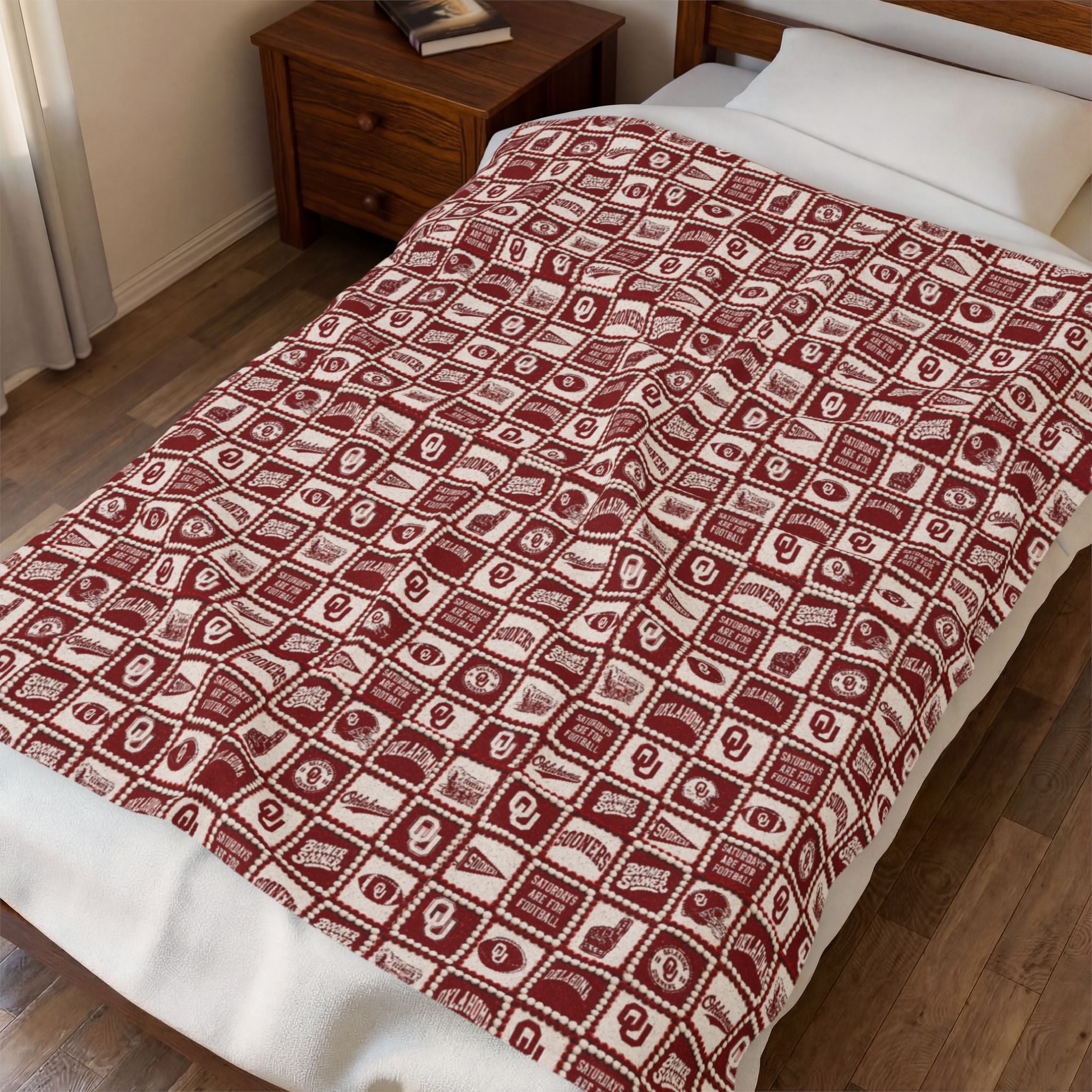 Sooner Plush Blanket