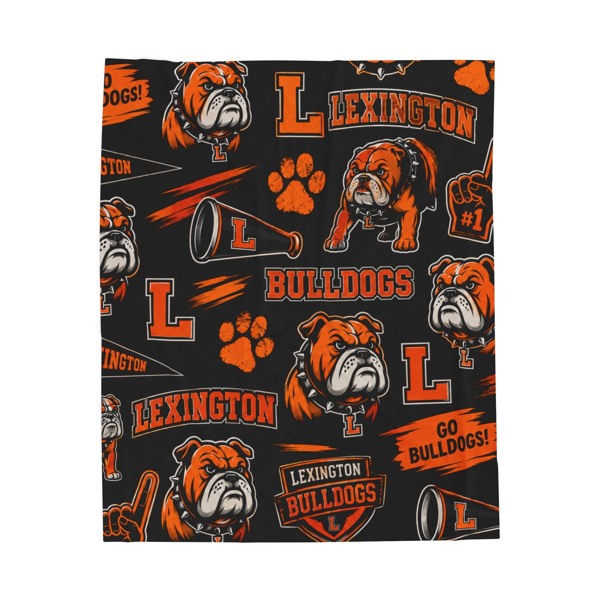 Lexington Bulldogs Blanket