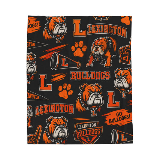 Lexington Bulldogs Blanket