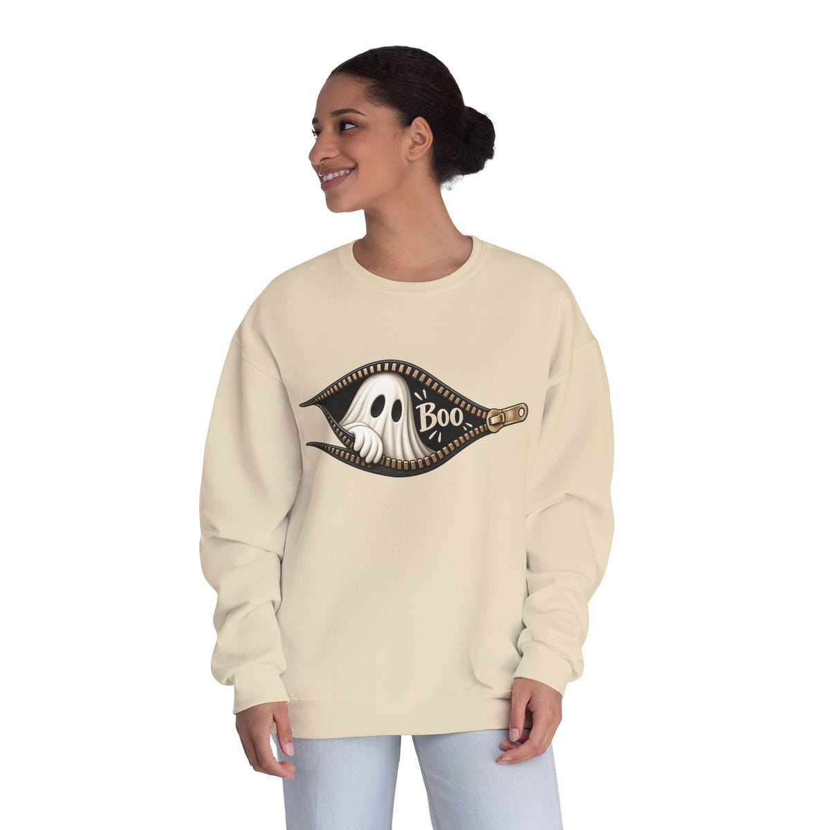 BOO ZIPPER Sweatshirt