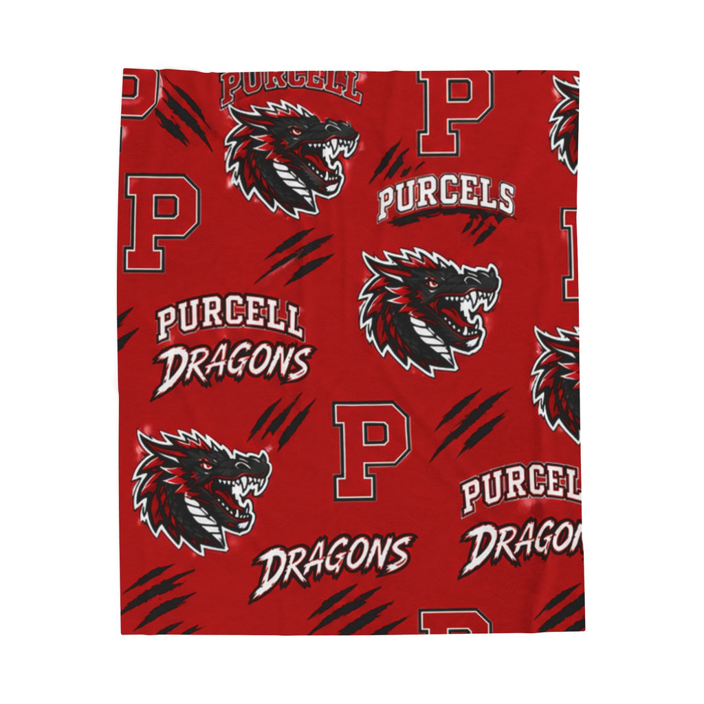 Purcell Dragons Plush Blanket