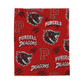 Purcell Dragons Plush Blanket